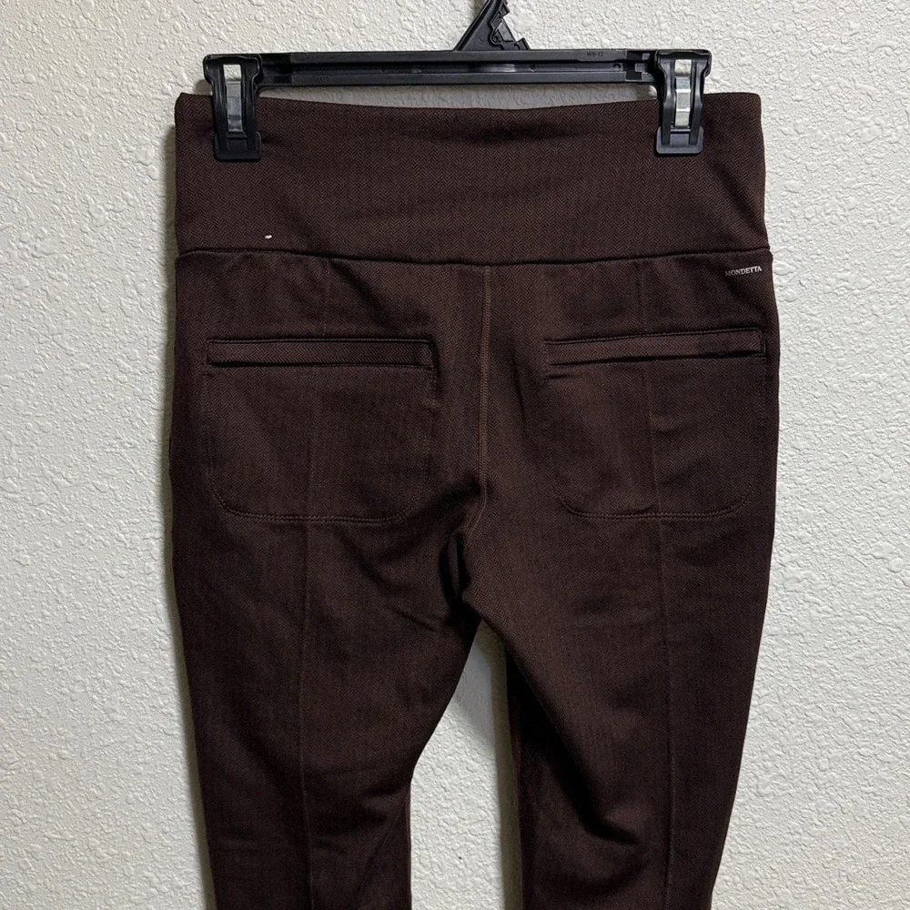 Mondetta brown stretch leggings pants‎ sz small
